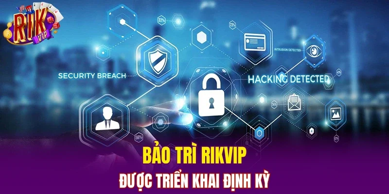 Bảo trì RIKVIP được triển khai định kỳ