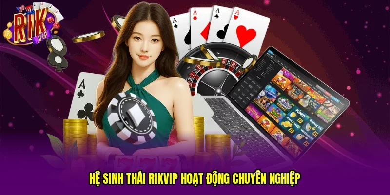 Hệ sinh thái RIKVIP hoạt động chuyên nghiệp