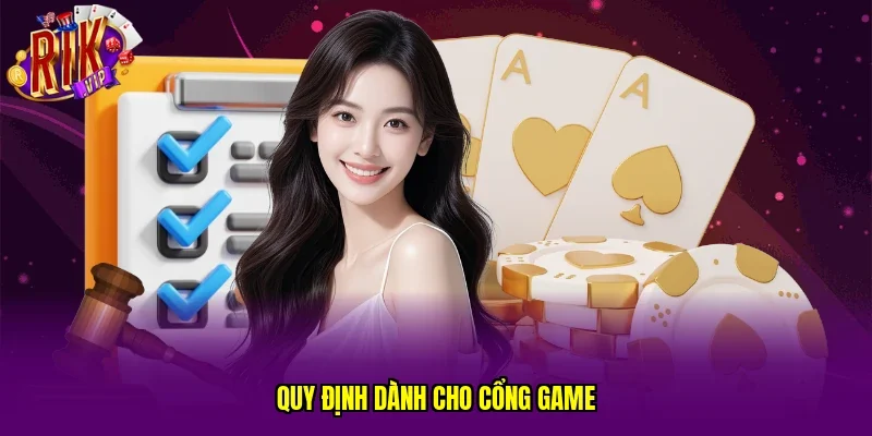 Quy định dành cho cổng game