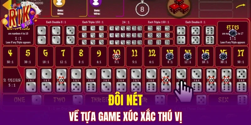 Đôi nét về tựa game xúc xắc thú vị